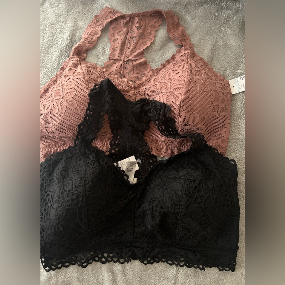 2 NWT Maurices Bralettes BNWT Size 1x MSRP $19.50 each